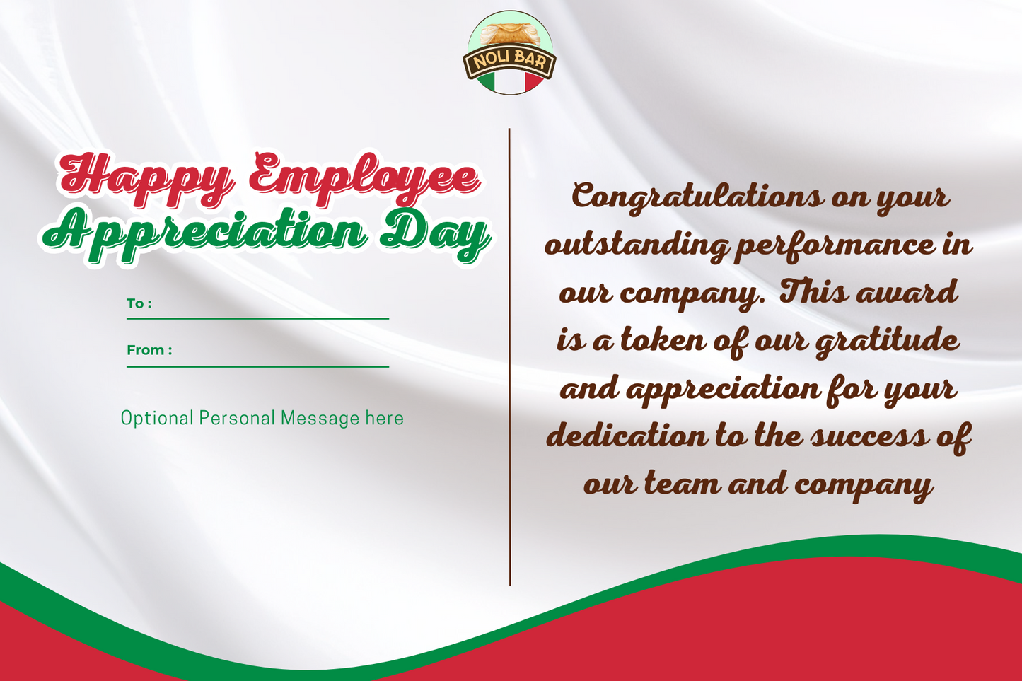 Employee Appreciation