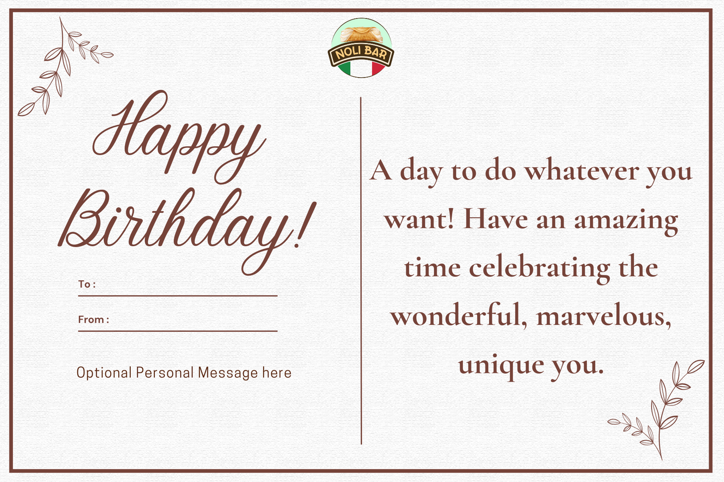 Happy Birthday