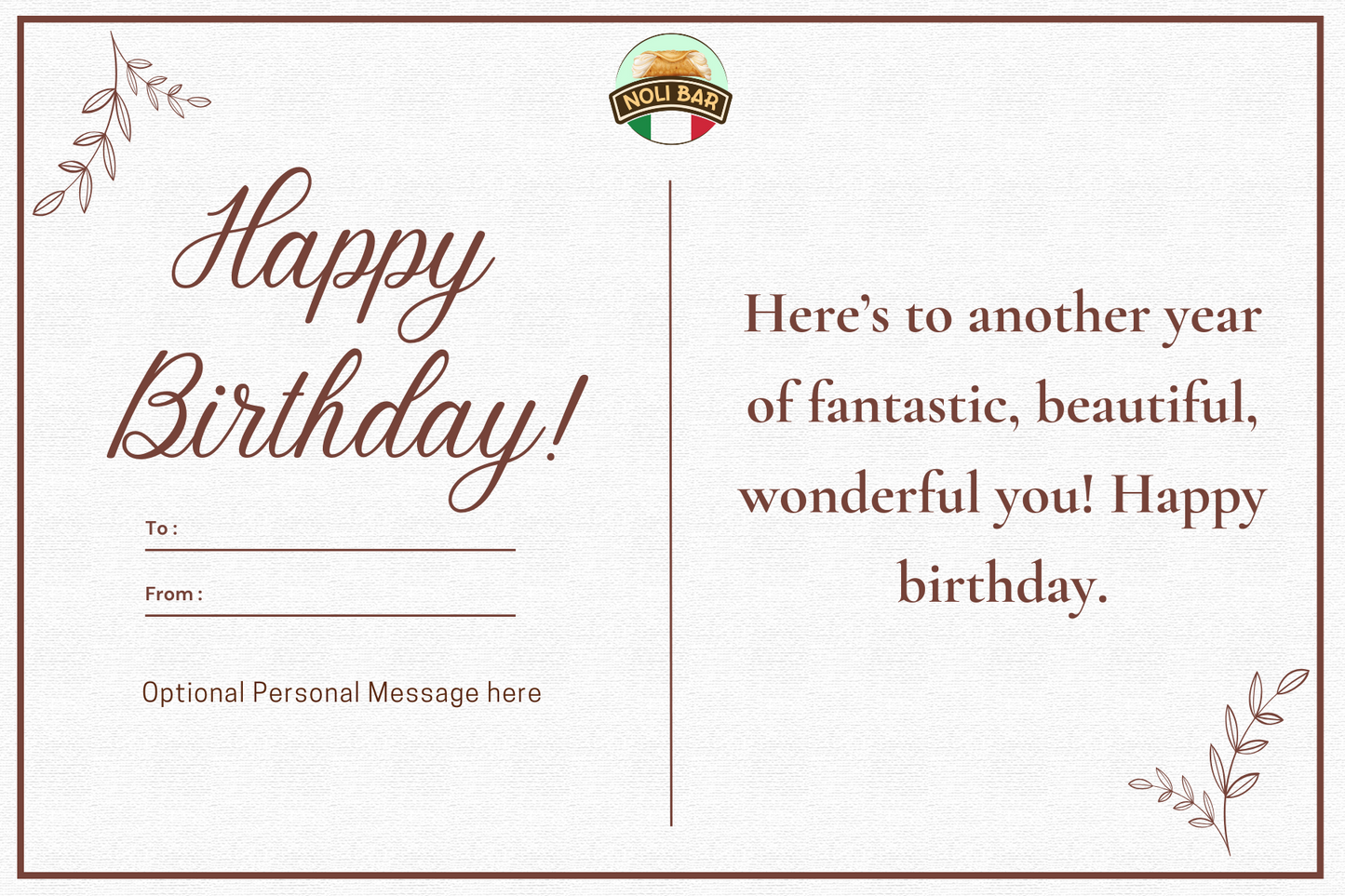 Happy Birthday