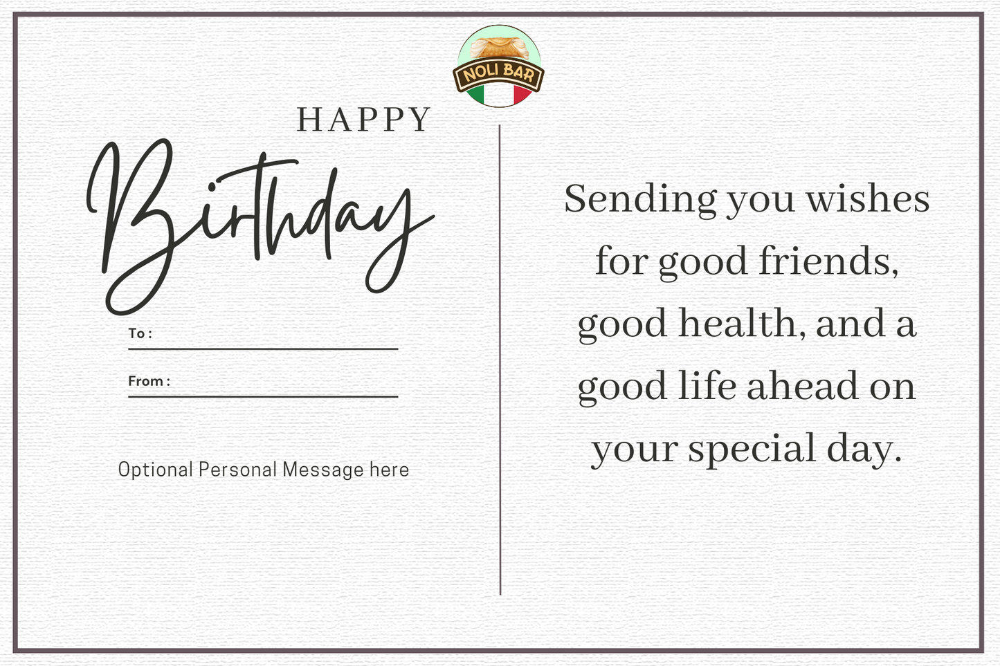 Happy Birthday
