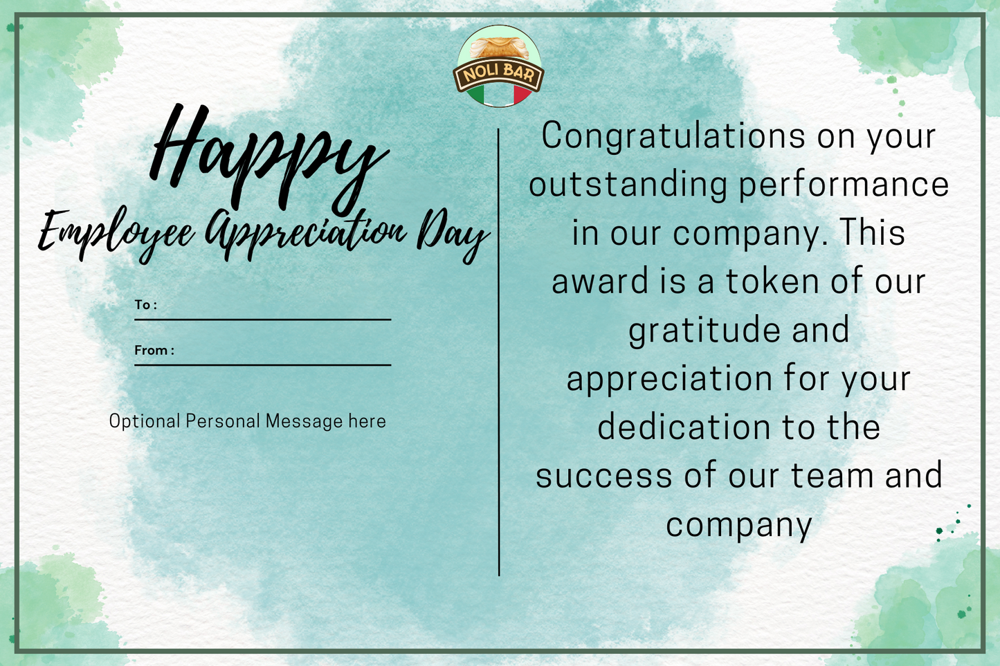 Employee Appreciation
