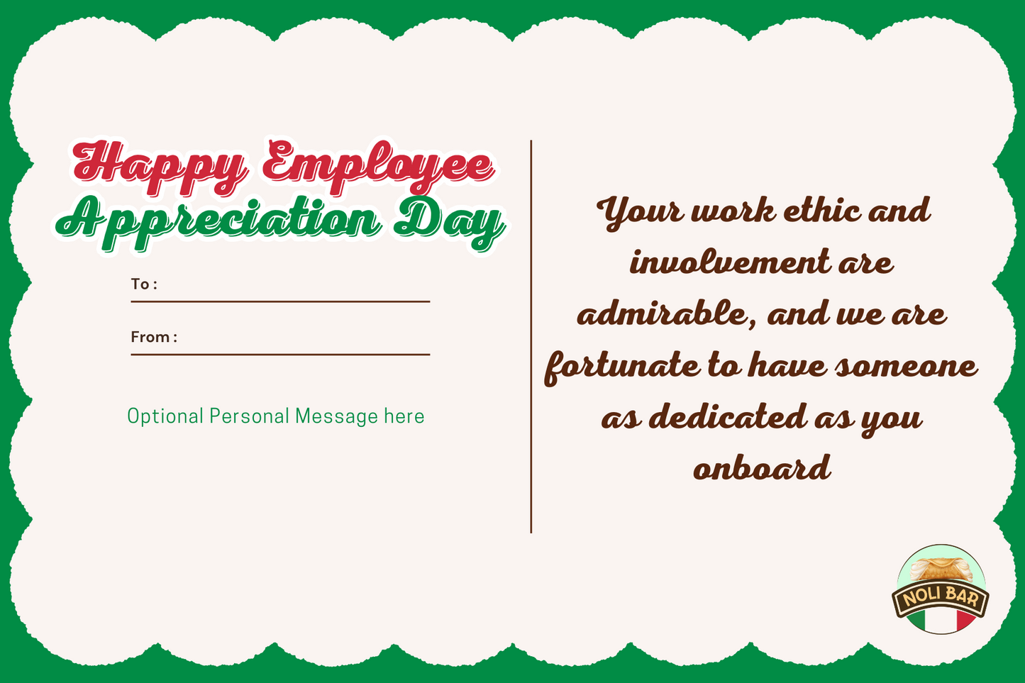 Employee Appreciation