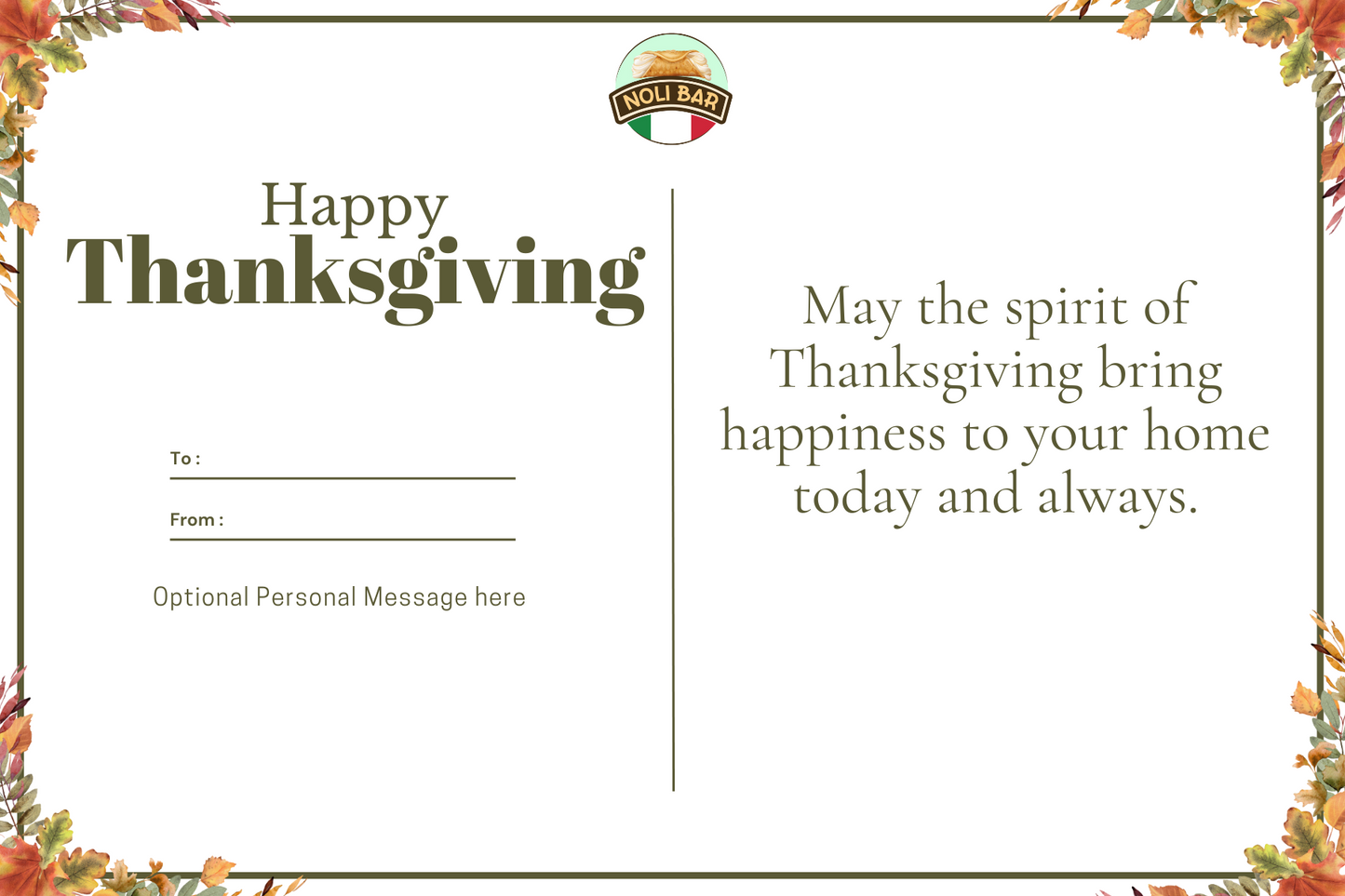 Thanksgiving